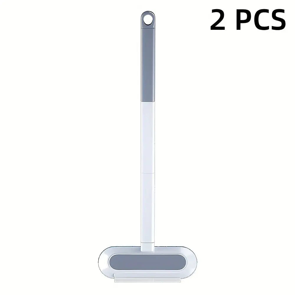 Upgraded Reusable Pet Hair Remover Brush with Extra-Long Handle – Versatile Lint Cleaner for Dog and Cat Hair on Furniture, Bedding, Clothing, and Car Interiors