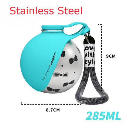 Portable Steel Dog Water Bottle