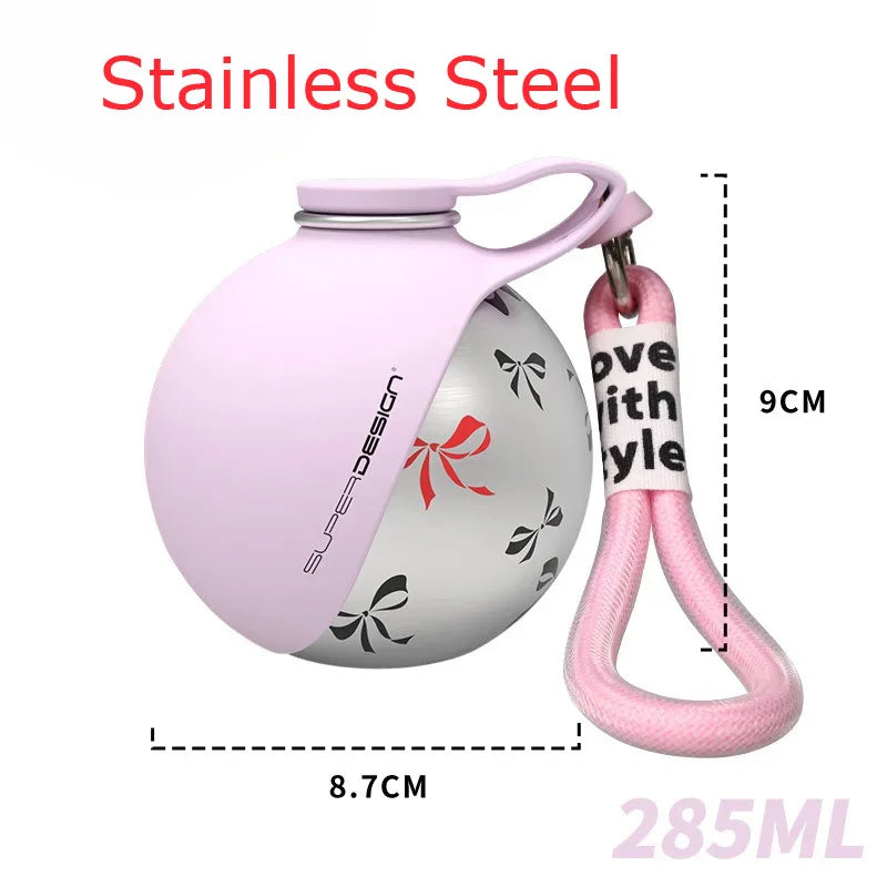 Portable Steel Dog Water Bottle